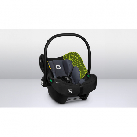 Scoica auto, Lionelo, i-Size Astrid, 0-13 Kg, 40-87 cm, Cu maner si capotina reglabile, Cu protectie laterala avansata, Salteluta confortabila, Testat ADAC, Conform cu standardul european de securitat [13]