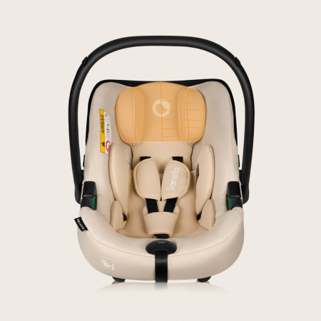 Scoica auto, Lionelo, i-Size Astrid, 0-13 Kg, 40-87 cm, Cu maner si capotina reglabile, Cu protectie laterala avansata, Salteluta confortabila, Testat ADAC, Conform cu standardul european de securitat [18]