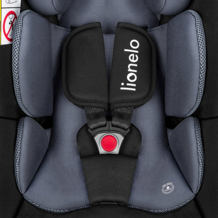 Scoica auto, Lionelo, i-Size Astrid, Include baza Isofix, 0-13 Kg, 40-87 cm, Cu maner si capotina reglabile, Cu protectie laterala avansata, Salteluta confortabila, Testat ADAC, Conform cu R129, Negru [16]