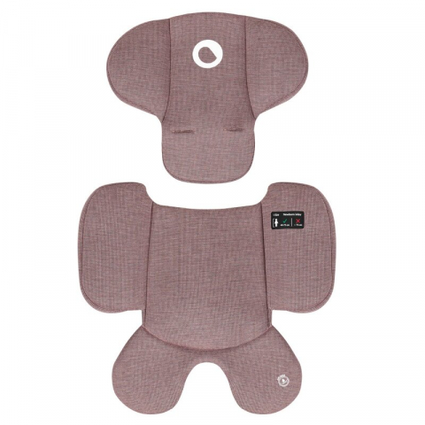Scoica auto, Lionelo, Moxie, i-Size, 40-87 cm, Tetiera reglabila, intarita cu spuma de memorie, Carcasa ventilata, Din bambus, Protectie avansata, Conform cu R129, Mov [11]