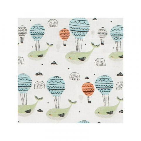 Set 3 scutece, New Baby, Multifunctionale, Din bumbac 100%, Material certificate Oeko Tex Standard 100, 70x80 cm, Multicolor, Boy [4]