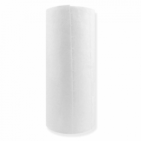 Set 50 bucati prosopele, Bocioland, Pe rola, Din bumbac, Hipoalergenice, Biodegradabile, 23x20 cm, White [2]