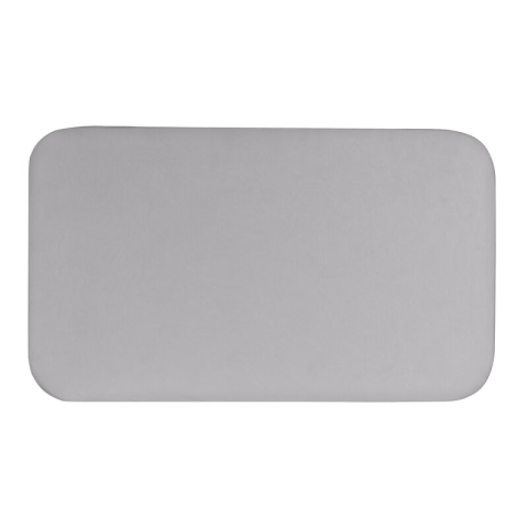 Set cearceafuri cu elastic, Lionelo, 80x42 cm, Pentru co-sleepere, Pentru saltele de max. 10 cm inaltime, Din bambus, Usor de spalat, 30 grade, Fara calcare, Ecologic, Alb/Gri [4]