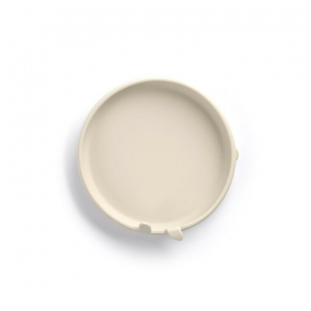 Set complet de masa, Jane, Din silicon, Cu 4 piese, Farfurie, Bol, Lingurita si pahar, BPA free, Sand [4]
