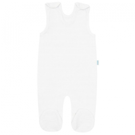 Set pentru bebe, New Baby, I AM, 7 piese, Cu botosei, jacheta maneca lunga, caciulita, body cu maneca lunga, pantalonasi si salopeta cu botosei si manusi, 100% bumbac, Marime 56, 0-3 luni, White [3]