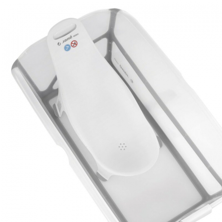 Suport pentru baie ergonomic, Jane, Nemo, De la nastere, Cu maner, Conform cu standardul european de siguranta EN 17022:2018, White [2]