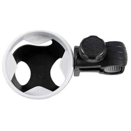 Suport pentru carucior, FreeON, Universal, Pentru biberon/pahar, Negru [6]