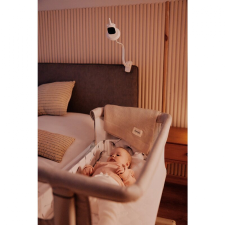 Suport pentru monitor, Lionelo, Flexi, Lungimea 56.5 cm , Flexibil, Compatibil cu Babyline 3.2, Babyline View, Babyline 8.2, Babyline 8.3, Alb [14]