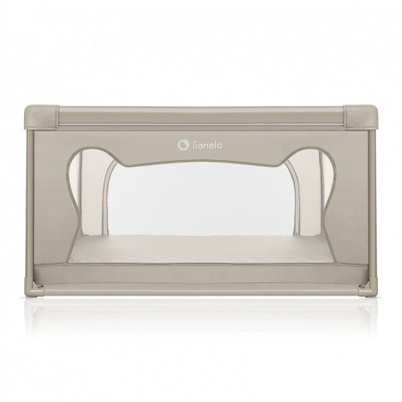 Tarc de joaca copii, Lionelo, Willow, 127 x 187 cm, Pliere compacta, Include geanta de transport, Din plasa, Cu doua intrari laterale si fermoar, Cu ventuze pentru stabilitate, Conform cu EN 12227:201 [9]