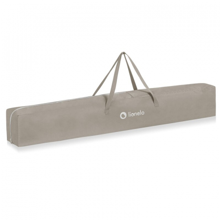 Tarc de joaca copii, Lionelo, Willow XL,180 x 200 cm, Pliere compacta, Include geanta de transport, Din plasa, Cu doua intrari laterale si fermoar, Cu ventuze pentru stabilitate, Conform cu EN 12227:2 [11]