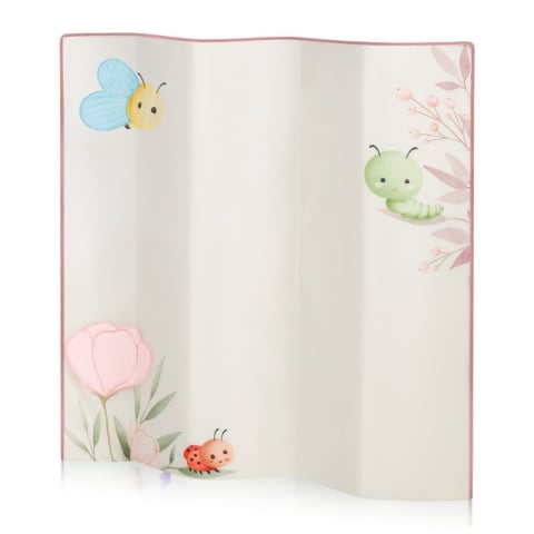 Tarc de joaca, Lionelo, Mille Plus, Pliabil, Include saltea cu densitate T25, 4 jucarii cu velcro, Manere textile, Geanta de transport, Cu roti si inchidere laterala, Pereti din plasa pentru vizibilit [8]