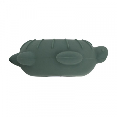 Temometru digital, Petite&Mars, Broscuta Terry, Multifunctional, Ecran usor de citit, Valoare precisa, Silicon Sigur, Avertizare temperatura, 0 luni+, Verde [1]