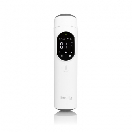 Termometru, Lionelo, FeverScan, Cu infrarosu, Fara contact, Rezultat ultrarapid, Potrivit si pentru alimente, Cu 4 moduri de functionare, Cu indicator LED si alarma sonora, Cu husa de depozitare [4]