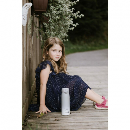 Termos lichide, FreeON, Din otel inoxidabil, Cu mentinere de temperatura de pana la 12 ore, 480 ml, Grey [4]