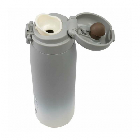 Termos lichide, FreeON, Din otel inoxidabil, Cu mentinere de temperatura de pana la 12 ore, 480 ml, Grey [2]