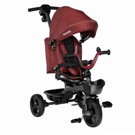 Jucarii si Jocuri - Tricicleta copii, Lionelo, Kori, Ultrapliabila, Multifunctionala. Cu suport de picioare, Control al directiei, Scaun reversibil, Rotire 360 grade, Conform cu standardul europeane de securitate EN71, R
