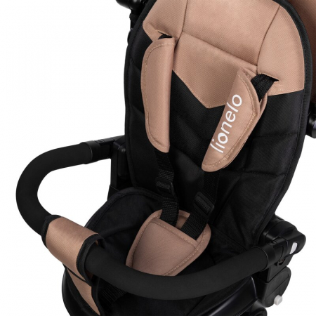 Tricicleta copii, Lionelo, Tris Plus, Ultrapliabila, Multifunctionala, Pana la 25 kg, Inclinare spatar in fata si in spate, Suport picioare, Control al directiei, Scaun reversibil, Rotire 360 grade, C [26]
