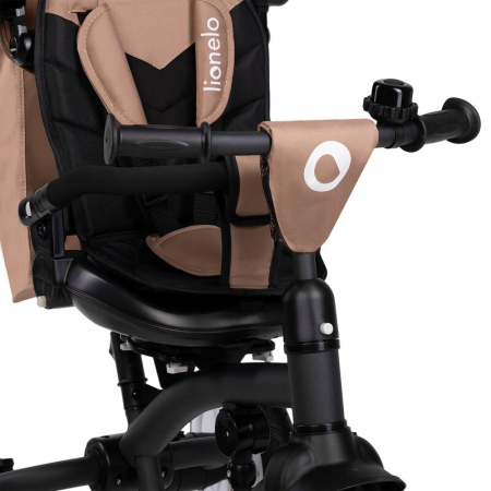 Tricicleta copii, Lionelo, Tris Plus, Ultrapliabila, Multifunctionala, Pana la 25 kg, Inclinare spatar in fata si in spate, Suport picioare, Control al directiei, Scaun reversibil, Rotire 360 grade, C [27]