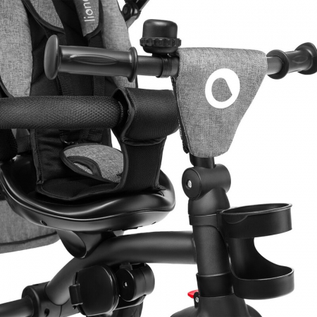 Tricicleta copii, Lionelo, Tris, Ultrapliabila, Multifunctionala, Mecanism de pedalare libera, Suport picioare, Control al directiei, Scaun reversibil, Rotire 360 grade, Conform cu standardul european [18]