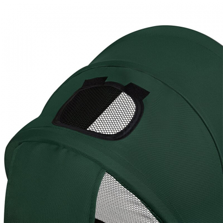 Tricicleta multifunctionala Lionelo Haari, ultra-compacta, cu scaun rotativ 360°, Conform cu standardul european de securitate EN71, Verde [13]