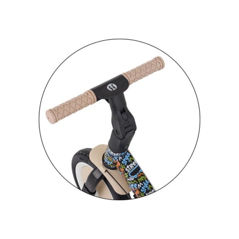 Tricicleta, Petite&Mars, Turbo, Editie limitata, 5 in 1, Multifunctionala, Vehicul de impins, Bicicleta cu/fara pedale, Cu maner de ghidaj, Detasabil, Roti din cauciuc, Pana la 25 kg, 1.5-5 ani, City  [14]