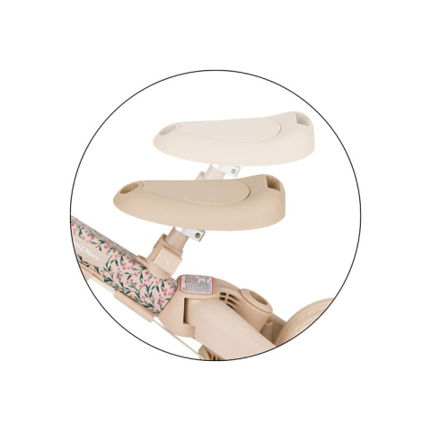 Tricicleta, Petite&Mars, Turbo, Editie limitata, 5 in 1, Multifunctionala, Vehicul de impins, Bicicleta cu/fara pedale, Cu maner de ghidaj, Detasabil, Roti din cauciuc, Pana la 25 kg, 1.5-5 ani, Pink  [13]