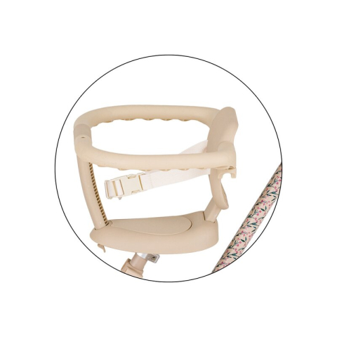 Tricicleta, Petite&Mars, Turbo, Editie limitata, 5 in 1, Multifunctionala, Vehicul de impins, Bicicleta cu/fara pedale, Cu maner de ghidaj, Detasabil, Roti din cauciuc, Pana la 25 kg, 1.5-5 ani, Pink  [15]