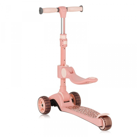 Trotineta, Lionelo, Franky, Multifunctionala, Pliabila, Pana la 50 kg, Bicicleta cu 3 roti si trotineta de echilibru, Ghidon reglabil, Sezut detasabil, Roti cu LED, Conform cu EN71, EN62115, 12 luni+, [7]