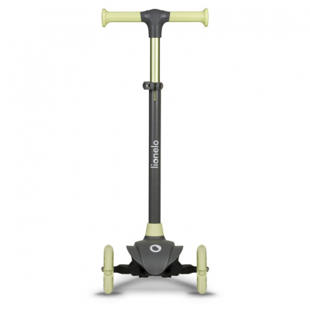 Trotineta, Lionelo, Jessy, Ultrapliabila, Pana la 50 Kg, Cu design ergonomic, Cu lumini LED, 56 x 26 x 67-82 cm, 3 ani+, Verde [3]