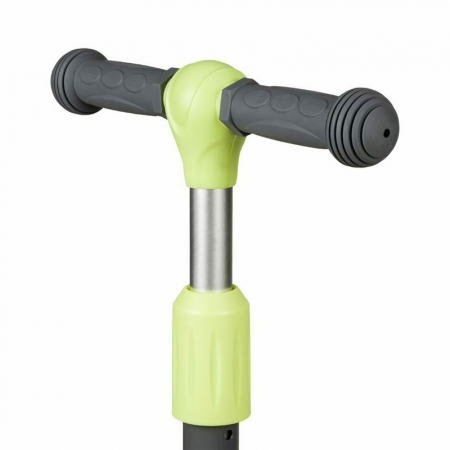 Trotineta, Lionelo, Timy, Copii, Ultrapliabila, Pana la 50 Kg, Cu design ergonomic, Cu lumini LED, 26 5 x 60 x 64-76 cm, 3 ani+, Verde [11]