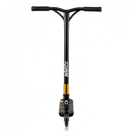 Trotineta, Lionelo, Whizz, Pentru Acrobatii, Rulmenti ABEC-9, Sistemul de compresie IHC 9, 20 - 100 kg, Conform cu standardul european de securitate EN14619, Galben/Negru [4]