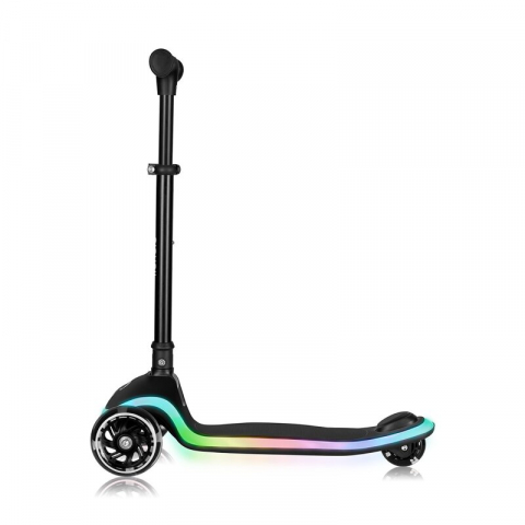 Trotineta pentru copii, Lionelo, Mey, Ultrapliabila, Cu lumini si cosulet, Maner ajustabil pe inaltime, 3 ani+, Pana la 50 Kg, Ultra usor, 2.8 kg, Conform cu standardul EN71-1/2/3, Certificata Interte [11]