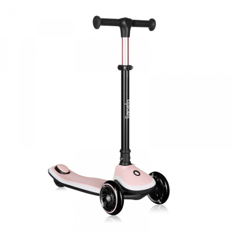 Trotineta pentru copii, Lionelo, Mey, Ultrapliabila, Cu lumini si cosulet, Maner ajustabil pe inaltime, 3 ani+, Pana la 50 Kg, Ultra usor, 2.8 kg, Conform cu standardul EN71-1/2/3, Certificata Interte [8]