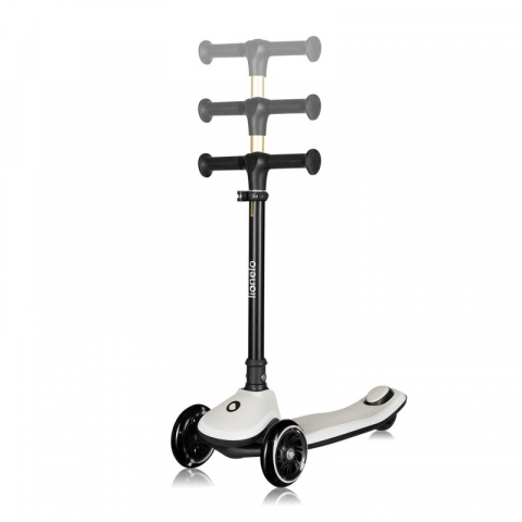Trotineta pentru copii, Lionelo, Mey, Ultrapliabila, Cu lumini si cosulet, Maner ajustabil pe inaltime, 3 ani+, Pana la 50 Kg, Ultra usor, 2.8 kg, Conform cu standardul EN71-1/2/3, Certificata Interte [7]