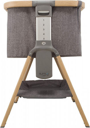 Tutti Bambini – Patut 2 in 1 co-sleeper CoZee Oak & Charcoal [4]
