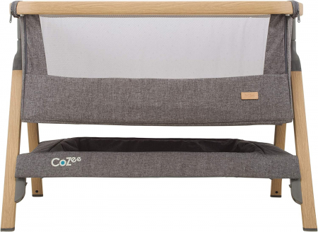 Tutti Bambini – Patut 2 in 1 co-sleeper CoZee Oak & Charcoal [6]