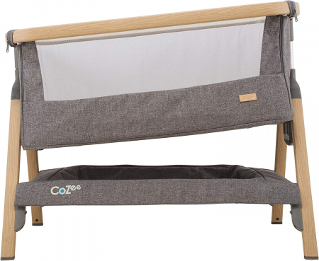 Tutti Bambini – Patut 2 in 1 co-sleeper CoZee Oak & Charcoal [2]