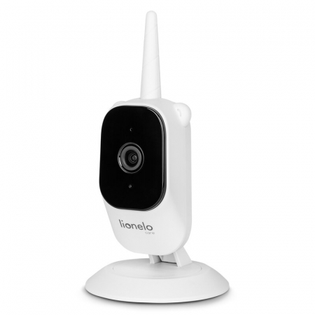 Video monitor, Lionelo, Babyline 3.2, Full HD, Comunicare bidirectionala, 2.8 inch, Cu sunete si mod de noapte, Cu 5 niveluri de detectare a sunetului, Alb [12]