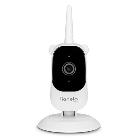 Video monitor, Lionelo, Babyline 3.2, Full HD, Comunicare bidirectionala, 2.8 inch, Cu sunete si mod de noapte, Cu 5 niveluri de detectare a sunetului, Alb [4]