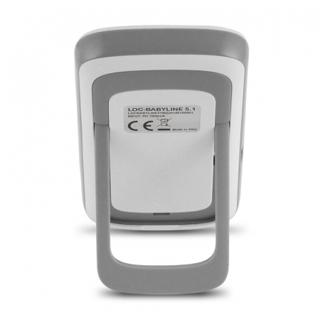 Video monitor, Lionelo, Babyline 5.1, Wireless, Cu 8 cantece de leagan, Cu doua camere independente, Mod nocturn, Utilizare 24 h fara incarcare, Alb [13]