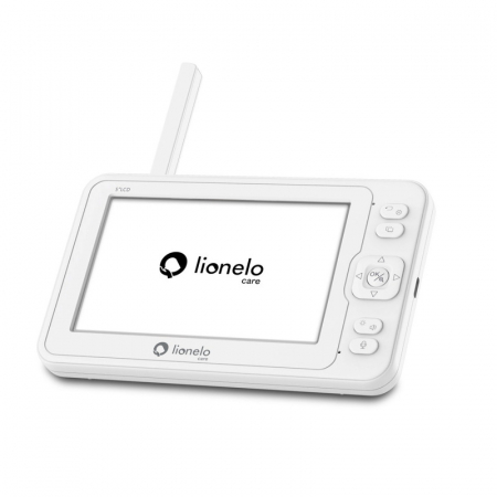 Video monitor, Lionelo, Babyline 6.2, Conexiune Wi-Fi, Pana la 8h de functionare, Comunicare bidirectionala, Senzor de temperatura, Alb [4]