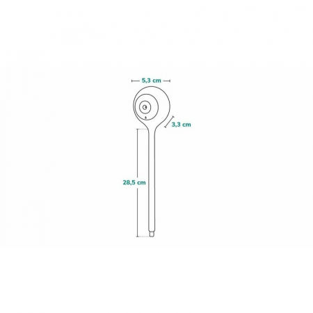 Video monitor, Lionelo, Babyline Smart, Cu aplicatie Smart Life, Cablu USB, Conexiune Wifi, Comunicare bidirectionala, Senzor de temperatura, Alb [9]