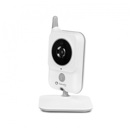 Videofon, Lionelo, Babyline 7.1, Cu melodii, Cu lampa inclusa, Pana la 40 h fara incarcare, Ecran 3.2 inch, Alb [16]