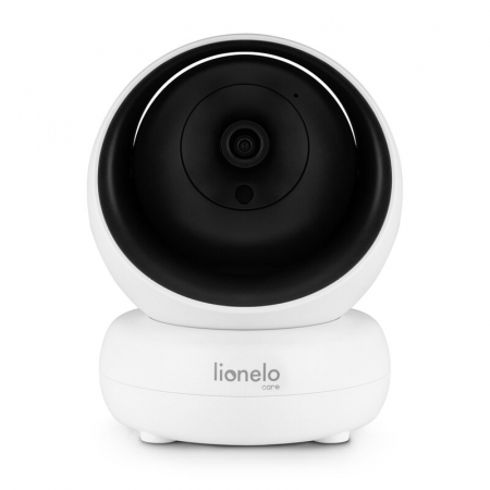 Videofon, Lionelo, Babyline 8.3, Cu termometru, Cu melodii, Comunicare in 2 sensuri, Rotire 360 grade, Alb [4]