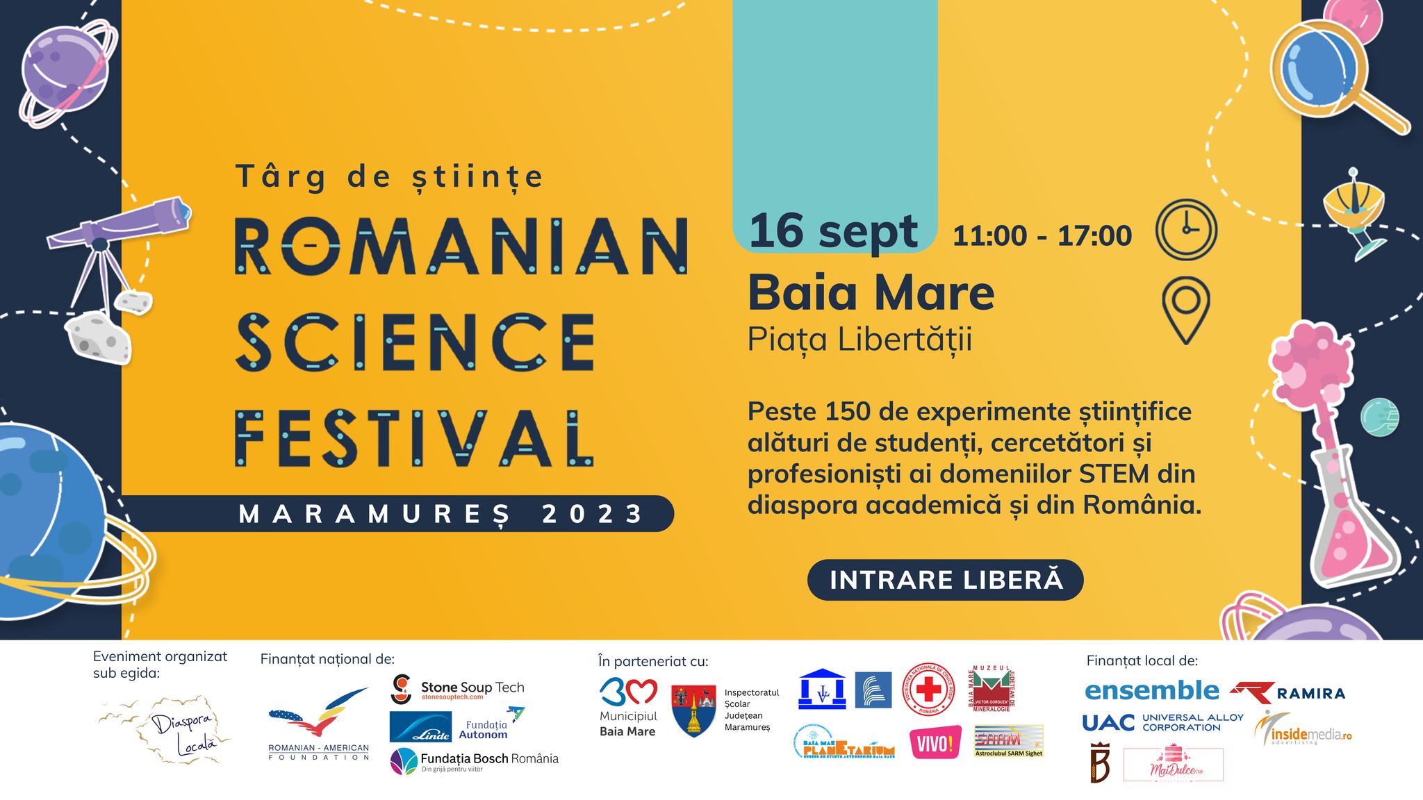 Romanian Science Festival la Baia Mare