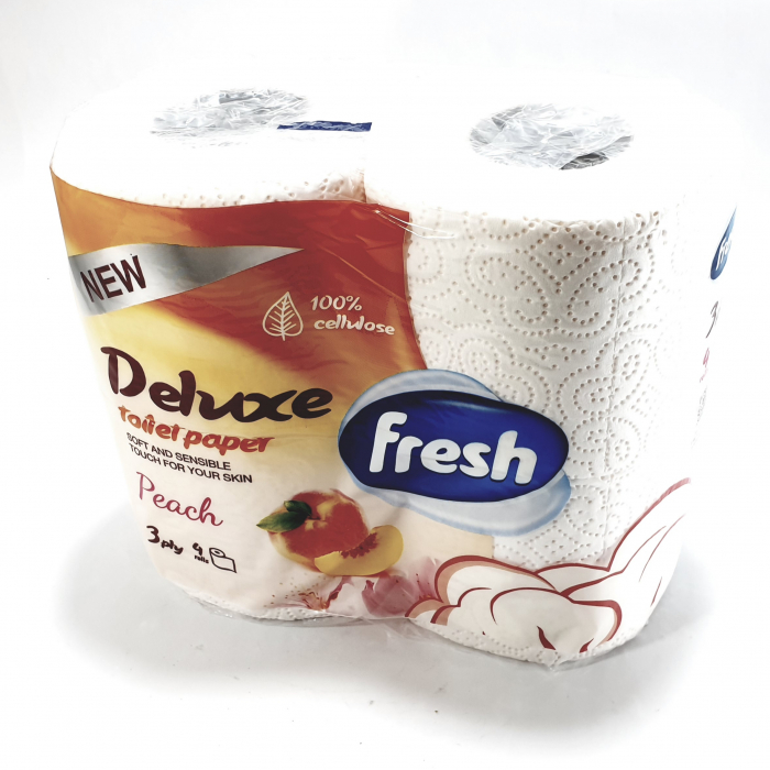 Hârtie igienică Fresh Deluxe Peach [1]