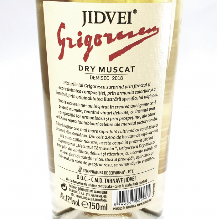 Vin alb Jidvei - Dry muscat - [2]