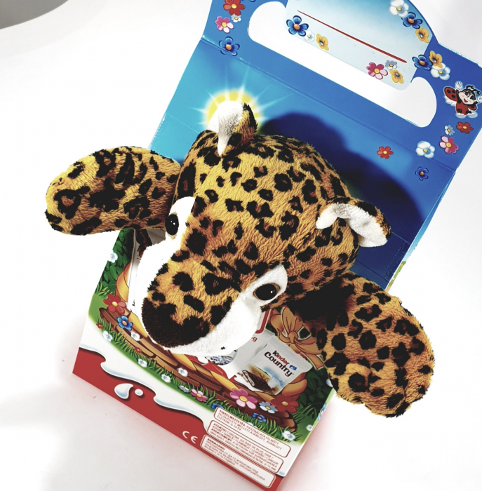 Kinder Maxi Mix cu jucărie de pluș (tigru) [1]