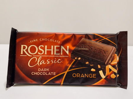Roshen Classic Dark Chocolate Orange [0]