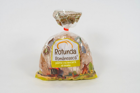 Rotundă Românească pâine cu secară și maia [3]